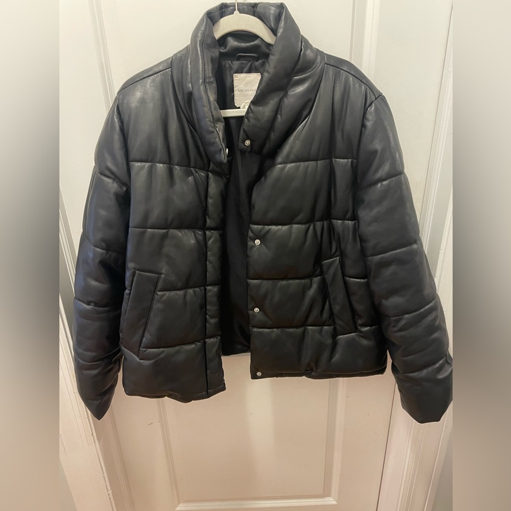 Avec Les Filles Elegant Black Outerwear